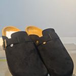 Suede Cork Footbed Clog