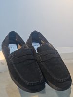 Black Suede Penny Loafer - Image 2
