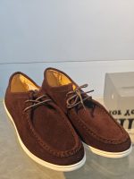 Brown Suede Casual Loafer