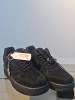 Black Suede Air Force 1 Low - Image 3