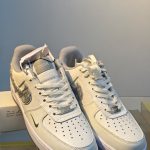 Nike Air Force 1 Low – White / Grey Dior-Inspired