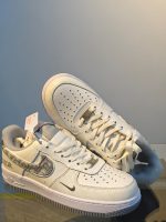 Nike Air Force 1 Low – White / Grey Dior-Inspired - Image 3