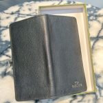 Black Croc Leather Wallet - Image 3
