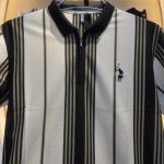 Premium Striped Half-Zip Polo Shirt - Image 9