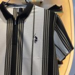 Premium Striped Half-Zip Polo Shirt - Image 7