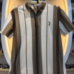 Premium Striped Half-Zip Polo Shirt - Image 5