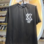 "X" Printed Casual  Drop Shoulder T-Shirt