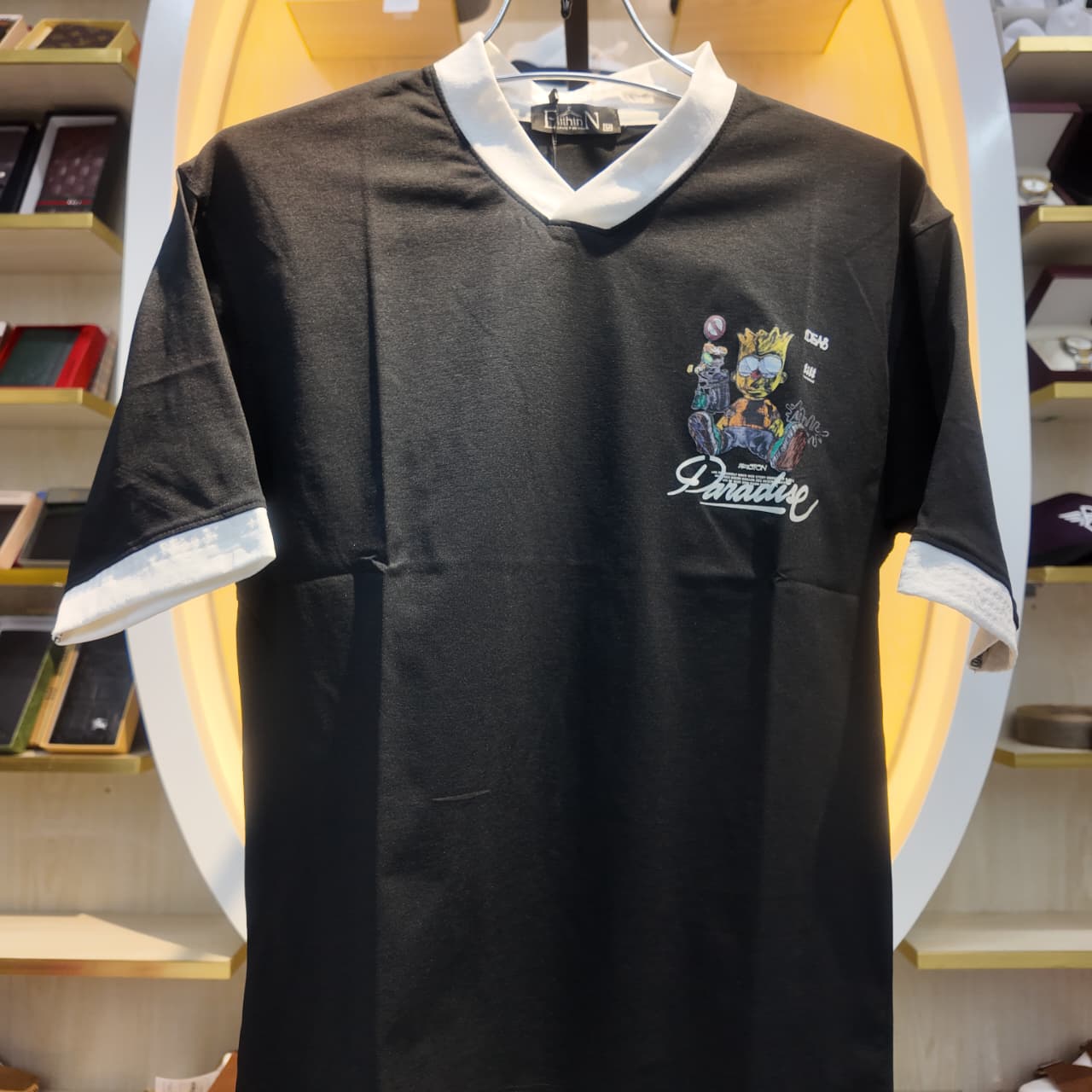 WhatsApp Image 2026-09-27 at 11.43.44 AM (1) Drop Shoulder T-Shirt - Image 1