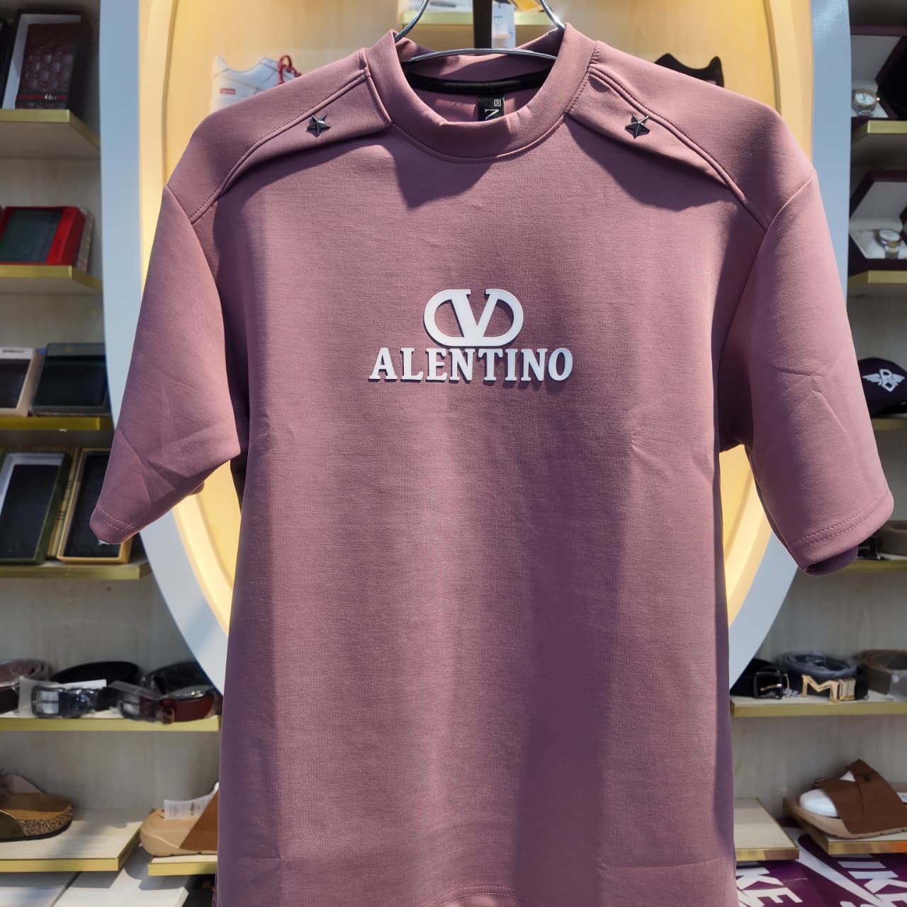 WhatsApp Image 2026-09-27 at 11.46.14 AM VALENTINO Drop Shoulder T-Shirt - Image 1