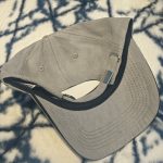Premium Grey Suede Baseball Cap - Image 3