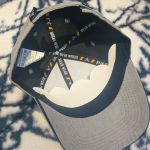 Premium Grey Suede Baseball Cap - Image 2