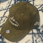 Adventure Awaits Suede Baseball Cap