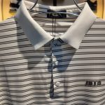 Men's Classic Striped Cotton Polo Shirt - Image 3
