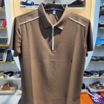 Men's Premium Quarter-Zip Textured Polo Shirt - Image 5