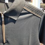 Men's Premium Quarter-Zip Textured Polo Shirt - Image 4