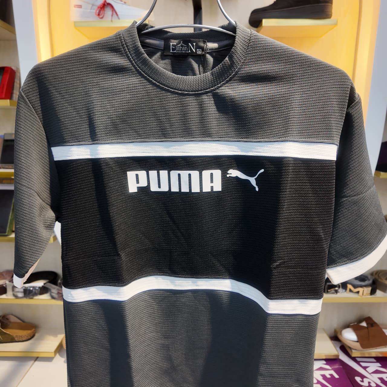WhatsApp Image 2026-10-04 at 11.42.50 AM PUMA" Drop Shoulder T-Shirt - Image 1