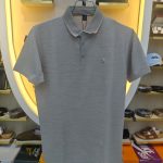 Men’s Premium Textured Knit Polo T-Shirt - Image 9