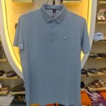 Men’s Premium Textured Knit Polo T-Shirt