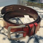 Men's Premium Classic Genuine Leather Pin Buckle Belt