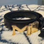 Men's Premium Black Leather Belt