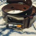 Premium Perforated Leather Belt