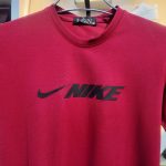 Premium Dusty Pink NIKE Printed Crew Neck T-Shirt - Image 5
