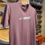 Premium Dusty Pink NIKE Printed Crew Neck T-Shirt - Image 3