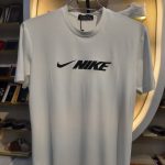 Premium Dusty Pink NIKE Printed Crew Neck T-Shirt - Image 9