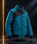 Stand-Collar Bomber Jacket - Image 2